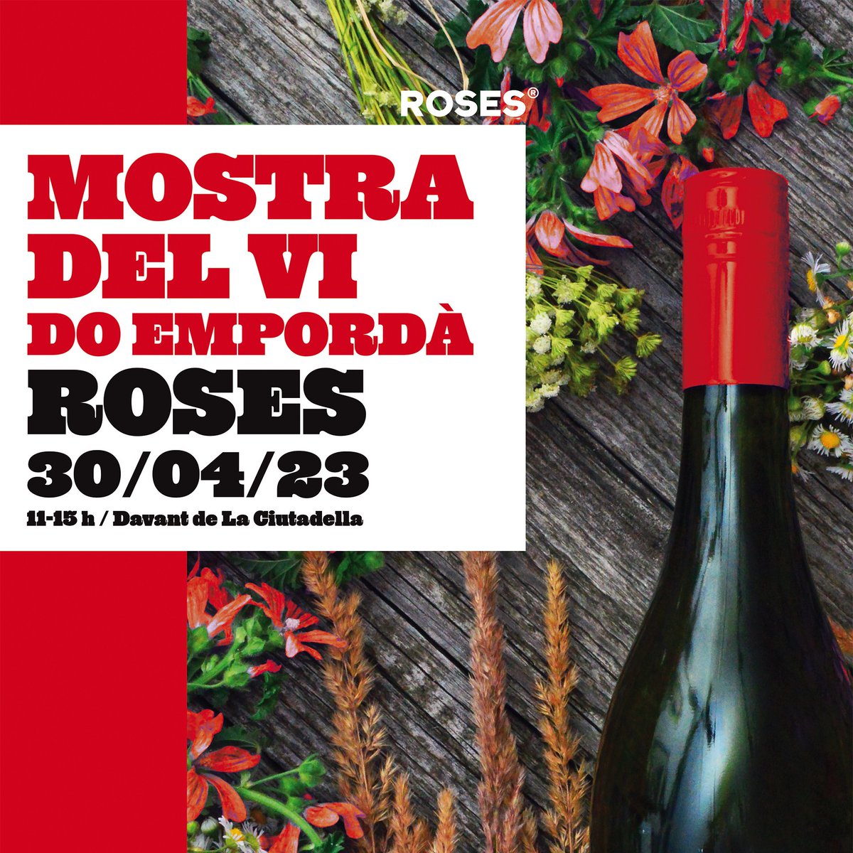 VisitRoses's tweet photo. Ja tenim data per a la IX #MostradelVi @DOEmporda de Roses: serà el 30 d'abril i hi podreu tastar els vins  de

@cellergerisena
@avbodeguers
@CoopEmpordalia
@Viaspres
@masvidaceller
Hugas de Batlle
@masetplana
@archepages
@cellerespolla
@CellerEspelt 
@Closdagon
@TerraRemota 

🍷 https://t.co/YVqfveJlWT