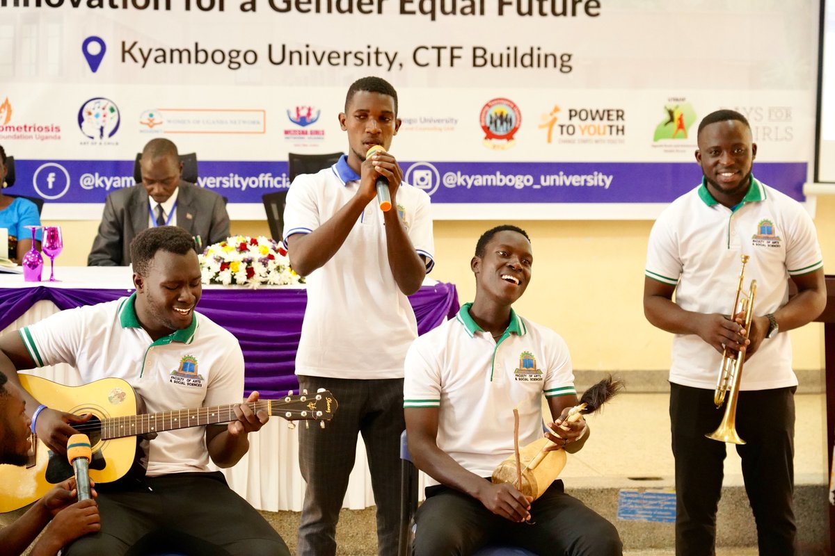 uyahf1's tweet photo. Today, under the @powertoyouthug program, we have joined @kyambogou & other partners for the Post-International Women's Day celebration under the theme "Cracking the Code: Innovation for a Gender Equal Future. The event is being held at the University's CTF building. #DigitAGirl https://t.co/63qv64TSyy