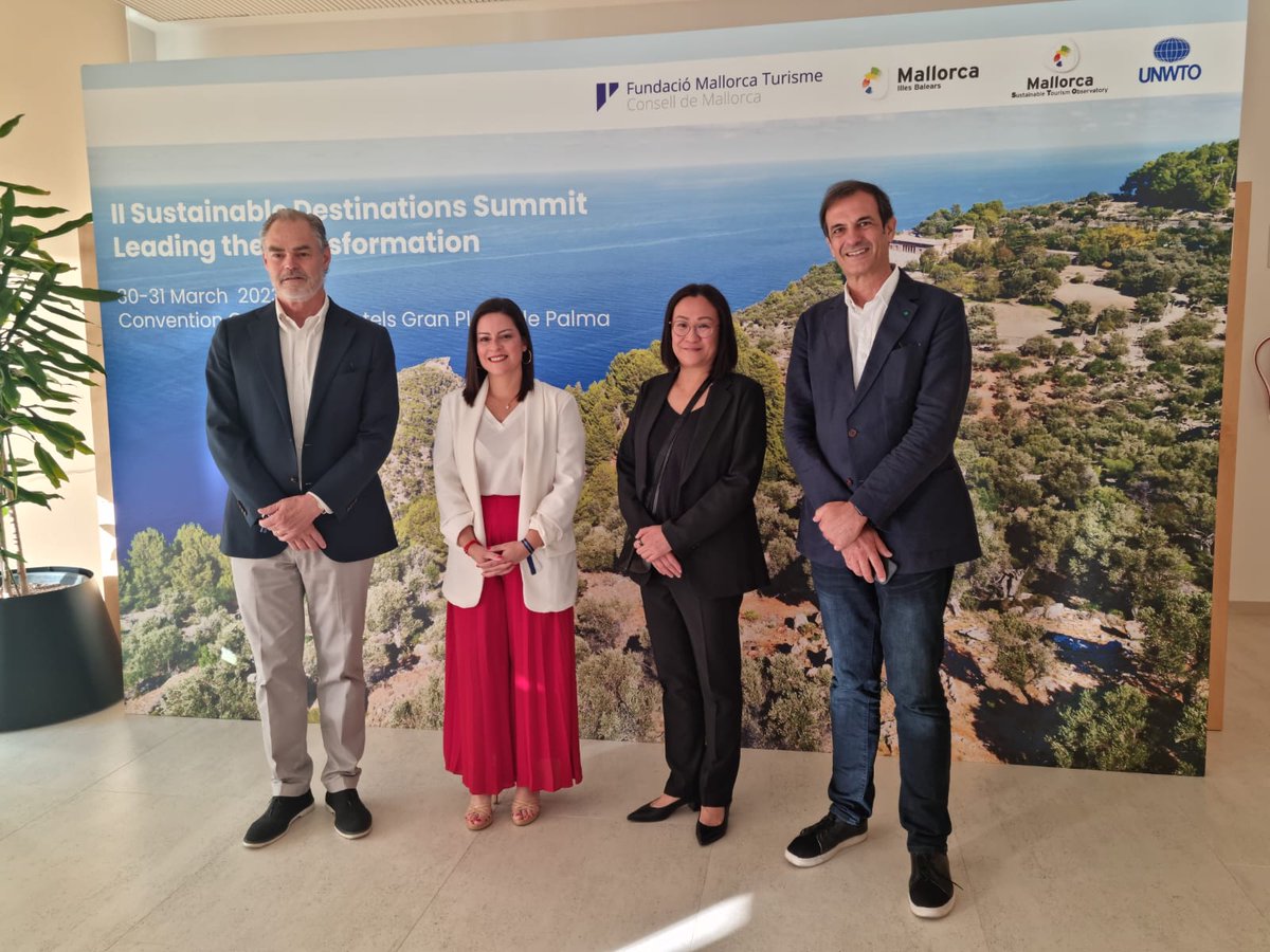 🌍 El #turismosostenible protagoniza la II Cumbre de Destinos Sostenibles que organizan <a href="/STOmallorca/">Sustainable Tourism Observatory of Mallorca</a> y <a href="/UNWTO/">UN Tourism</a> y en la que participan 350 expert@s, tanto del sector público como del privado.

▶️ Pueden seguirla en directo aquí 👇
lnkd.in/dGZn9v4T