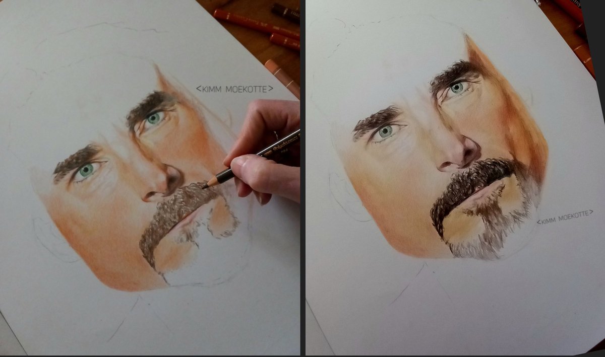 kimm_moekotte's tweet photo. Just to show you how it looks when you put a dark brown undertone and then add black on top of it๐
#drawing #undertones #Backstreet30Project #kevinrichardson https://t.co/gzHQ4giY3G