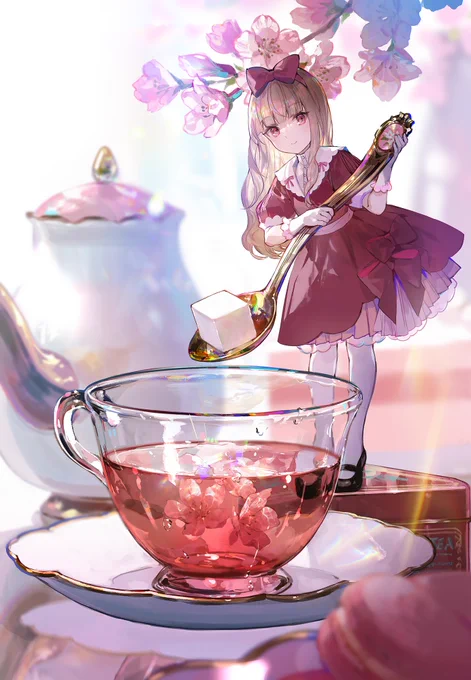 春のお茶会 