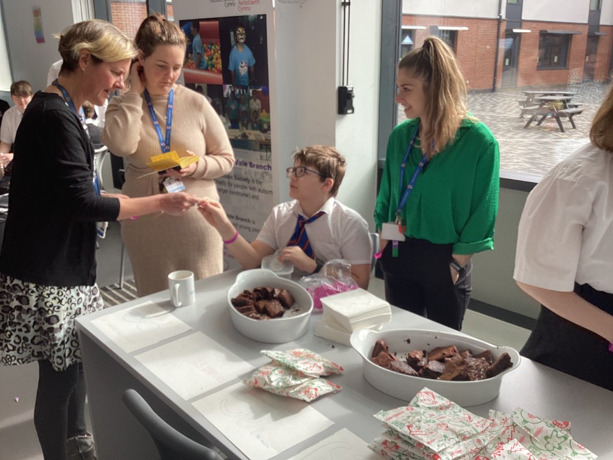 WhitmoreBase's tweet photo. Wow! Two successful bake sales this week... That's a lot of brownies! A big well done to our students who baked everything and ran the stall during break time. Thanks to everyone who bought or donated! All proceeds going to @Autism #AutismAcceptanceWeek @WHSdog @WhitmoreHigh https://t.co/CafXqpWQw9