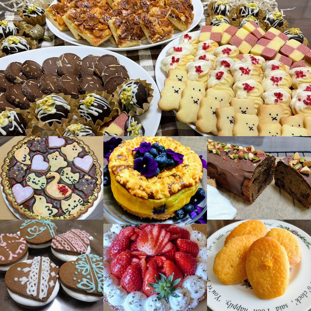 nekonekororinko's tweet photo. ﾑｽﾒｸｯｷﾝｸﾞ　🎂ｽｲｰﾂ編🧁
高2の娘の趣味です。
母はどんどん丸くなる……。 https://t.co/yAfPkGbOTP