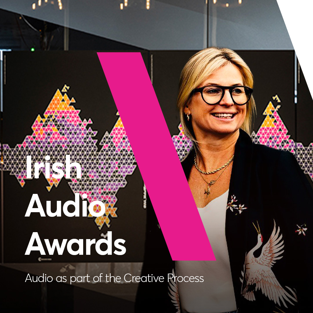 TBWA_Ireland's tweet photo. We’re counting down the hours until the inaugural Irish Audio Awards this evening, with a jury chaired by Pearse McCaughey. There's a packed roster of speakers too, including an interview with our own CEO, Deirdre Waldron, on audio as part of the Creative Process. https://t.co/Y6tsOtmrkx