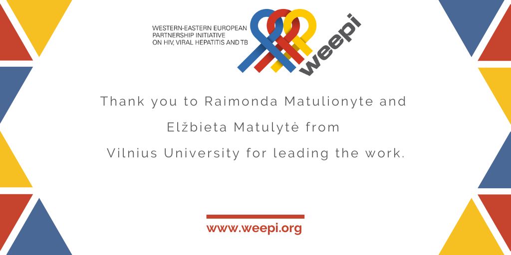 FoundationWeepi's tweet photo. Just published:
Findings from a WEEPI co-funded project on tuberculosis outcomes among people living with HIV in Lithuania. Additional WEEPI-funded results on improving management of latent TB infection in people living with HIV are forthcoming.
https://t.co/BLRLS7N0nX https://t.co/Xxz7xVayHs