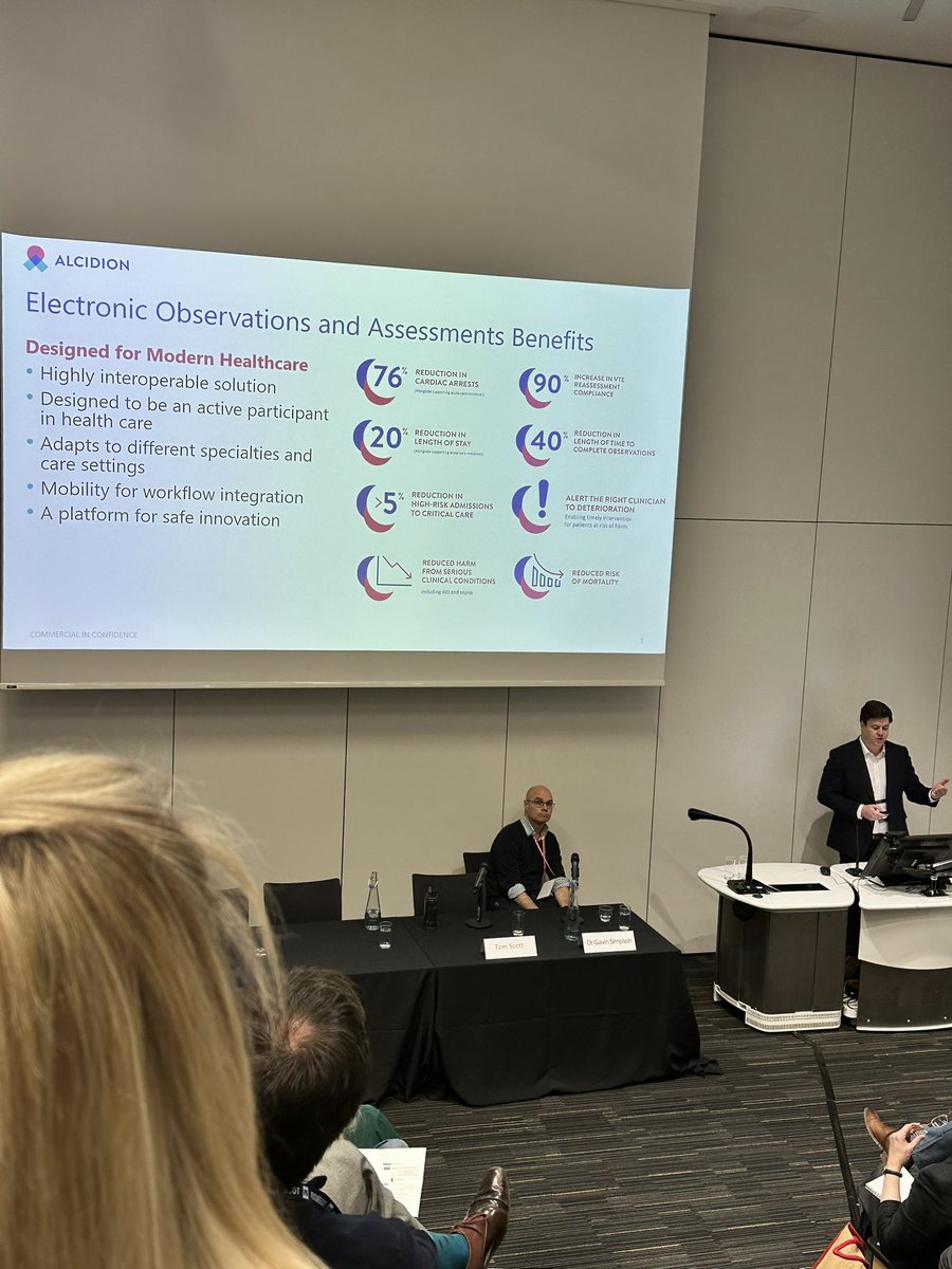 Masterclass session 1 looking brilliant. Alcidion working with NHS to deploy electronic observations and assessments at NHS Fife for amazing results #FSHealth