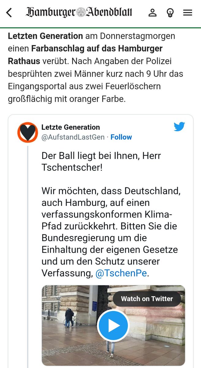 Wer die Menschen tagtäglich nötigt, Sachbeschädigungen begeht und meint den Staat erpressen zu müssen, der hat sich sämtliches Rederecht mit der Politik selbst entzogen!  #LetzteGeneration