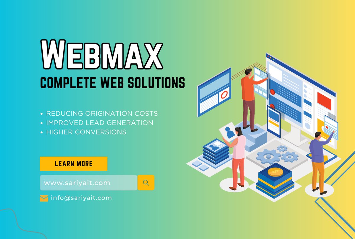 SariyaIt's tweet image. We have introduced a comprehensive web solution to the excellent #SariyaIt product #Webmax: Everything You Need to Know.
The WebMax package is designed for businesses and individuals that want a one-stop-shop for all the services required to create and run their online business.