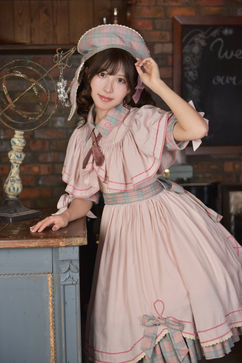hoshibakoWorks's tweet photo. 🌟一般販売開始🌟

聖なるハーモニーを響かせる、乙女のコーラス隊をイメージしたスターライトコーラスシリーズ🎶

春にぴったりなパステルカラーxチェック柄のケープ付きワンピース&amp;カクテルハット 
本日より一般販売を開始致しました🌟🎤
https://t.co/J4c5xeKiZi https://t.co/lvo1obyXwW