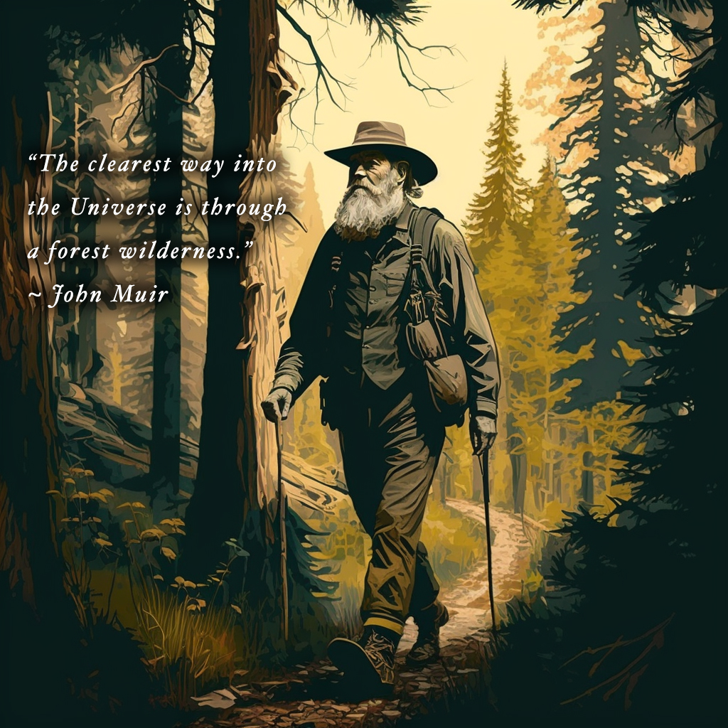 TreeDjinn's tweet image. “The clearest way into the Universe is through a forest wilderness.” ~ John Muir 

#QuotesOfWisdom #NFTCollection