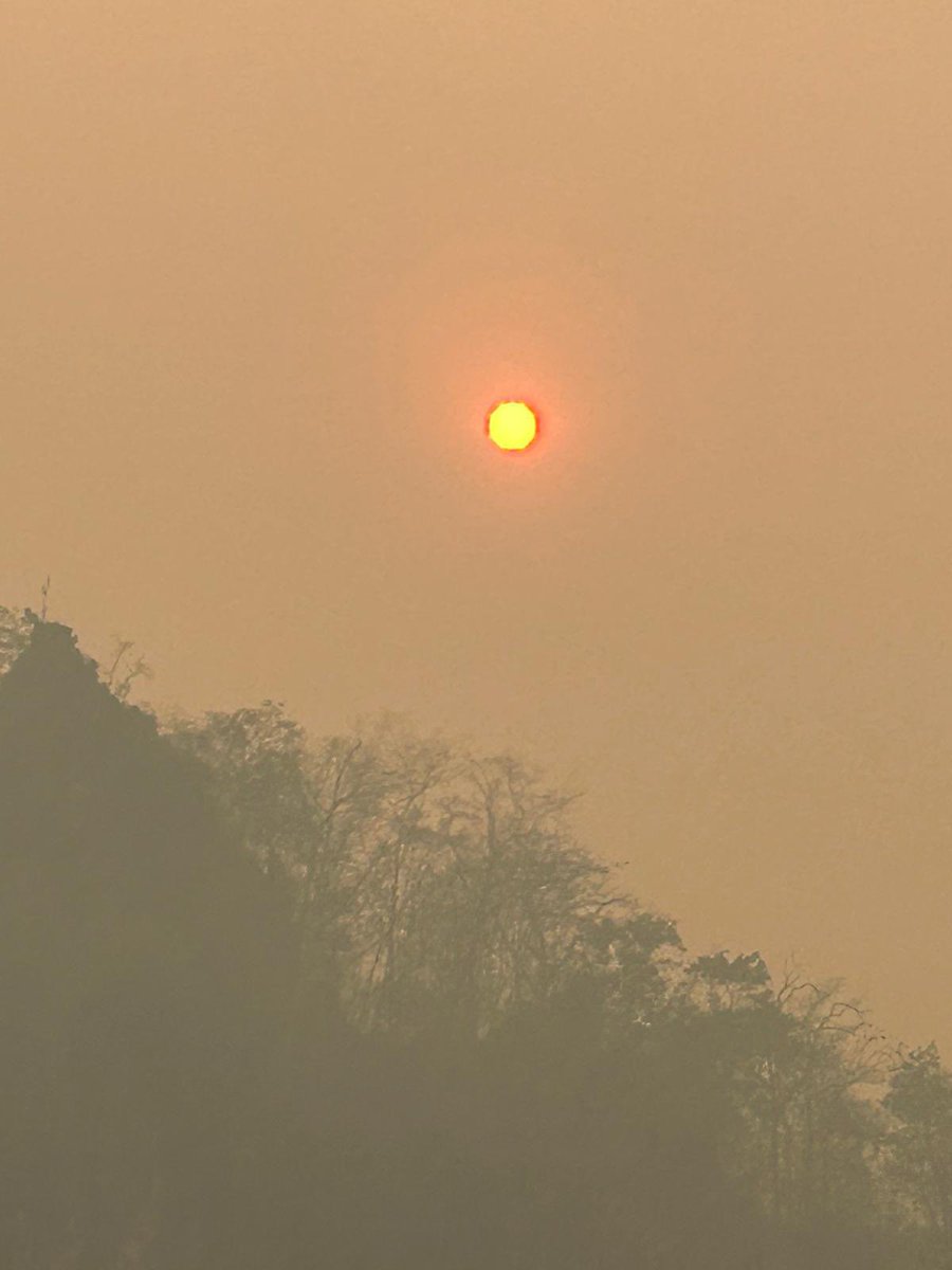 CurtisSChin's tweet image. Ok, this is not a good look. A message to me ⬇️ from a tourist visiting northern #Thailand from Europe. 734?!

“Hi Curtis! Great experience … but I had to leave earlier because the smoke became unbearable”

#airpollution cc: @pakhead @karmanomad @suilee @MayWongCNA @SaksithCNA