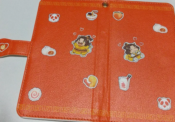 スマホケースも届いたよ～クリスタの素材使いまくり 
