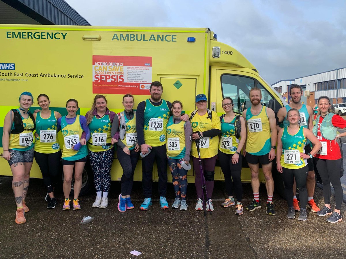 TASC The Ambulance Staff Charity (@tascharity) on Twitter photo A huge thank you to the wonderful staff at Paddock Wood Ambulance Station <a href="/SECAmbulance/">South East Coast Ambulance</a> for completing their marathon run and raising an amazing £1,093 for TASC - in loving memory of their late colleague Alice Clark 💚
#thankful #fundraising #Ambulance A huge thank you to the wonderful staff at Paddock Wood Ambulance Station <a href="/SECAmbulance/">South East Coast Ambulance</a> for completing their marathon run and raising an amazing £1,093 for TASC - in loving memory of their late colleague Alice Clark 💚
#thankful #fundraising #Ambulance