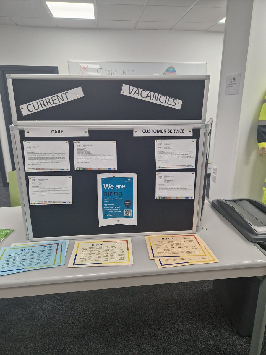 tonsmi's tweet photo. Attending the @boltoncouncil Job Club today. I'll be here until 3pm to discuss roles and opportunities available at the Trust. @boltonnhsft @henshpaul https://t.co/OzQeixMTYr