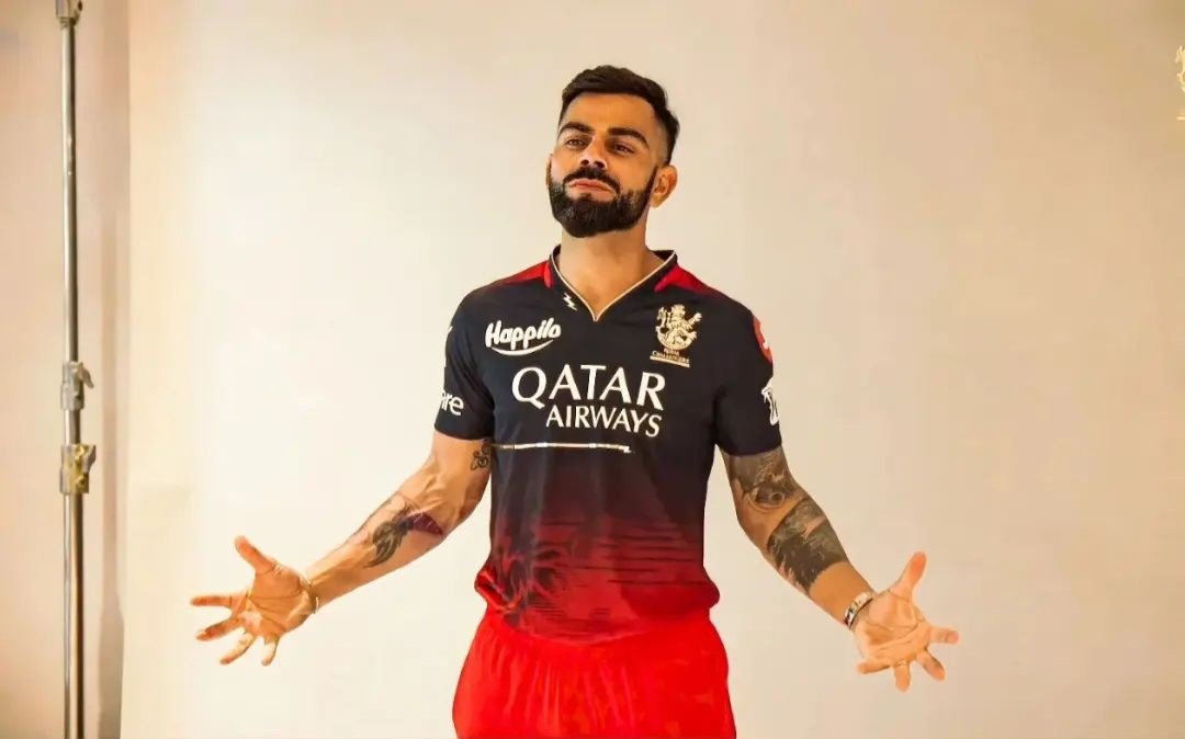 ViratGang's tweet photo. How's The Josh Viratians? 👂 

@imVkohli • #IPL2023 • #ViratGang https://t.co/OS4pLMLtLa