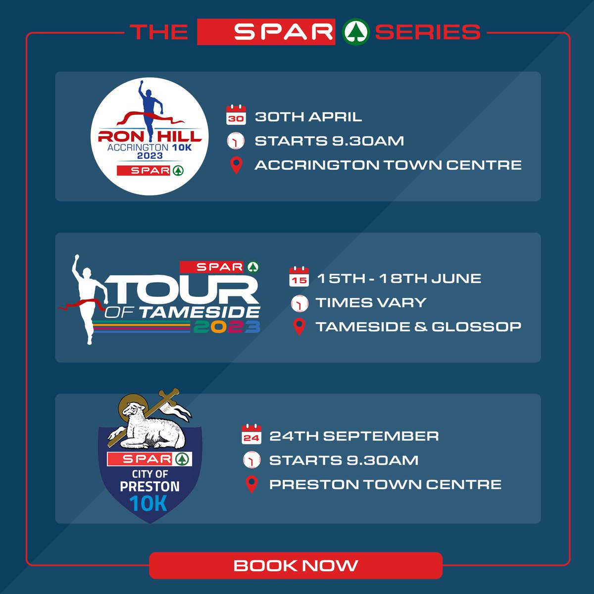 📢 SPAR &amp; Quest Media Network have partnered to bring..

The SPAR Series!! 🙌

SPAR City of Preston 10K, Ron Hill Accrington 10k, and the iconic Tour of Tameside 🏃‍♀️🏃

#SPAR #RBF #QuestMedia

<a href="/SPARintheUK/">SPAR UK</a>
<a href="/WeAreQuestMedia/">Quest Media Network</a>
