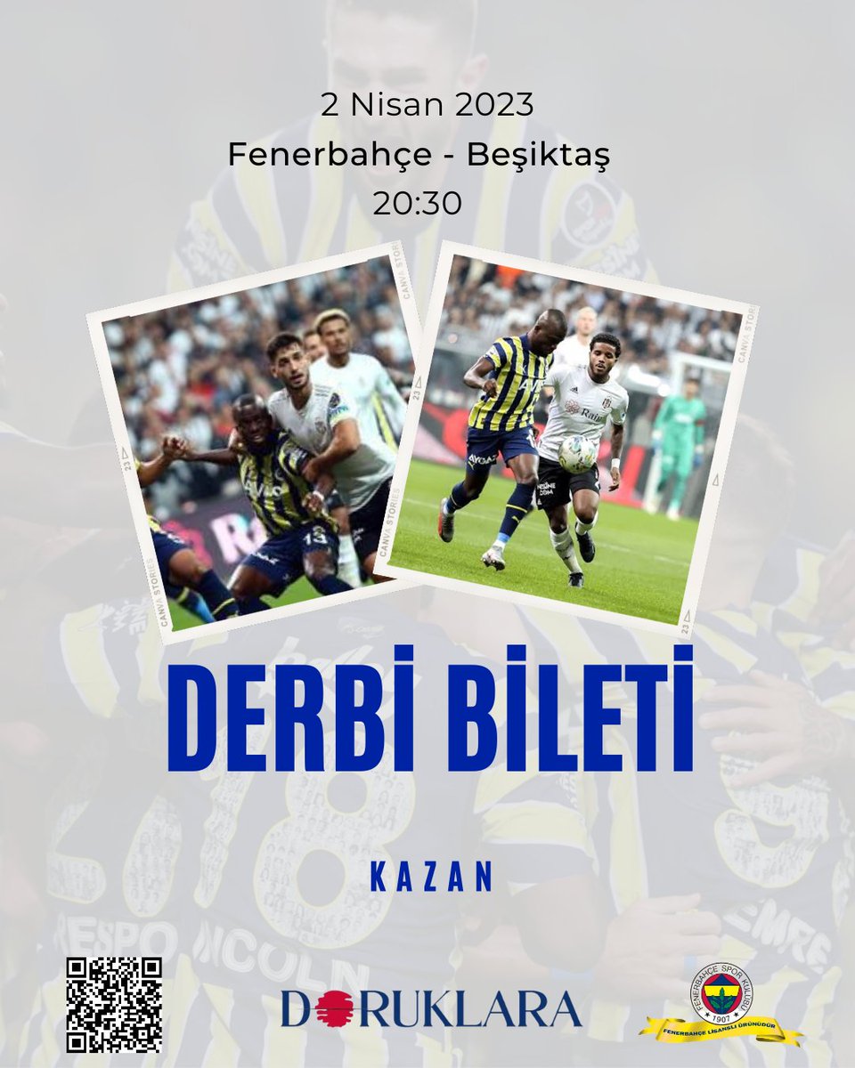 doruklaracom's tweet photo. Fenerbahçe Beşiktaş derbisine bilet kazanmak için ⬇️

https://t.co/cibpH7jQS1 https://t.co/lXjCIi80yv