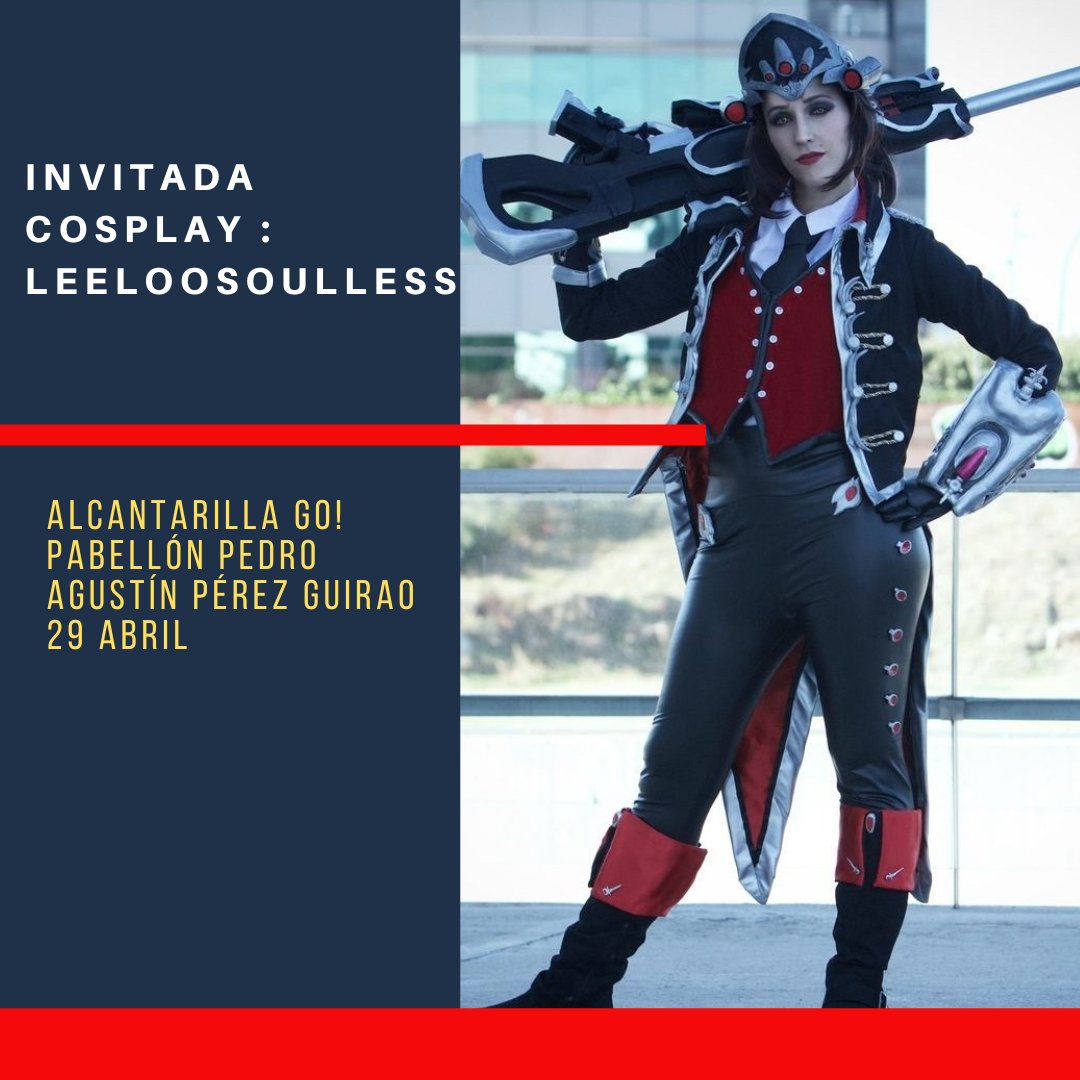 Nuestra segunda invitada para #AlcantarillaGo es una chica que se merece un gran aplauso por ser una grandísima persona y mejor cosplayer <a href="/LeelooSoulless/">Leeloo Soulless</a>