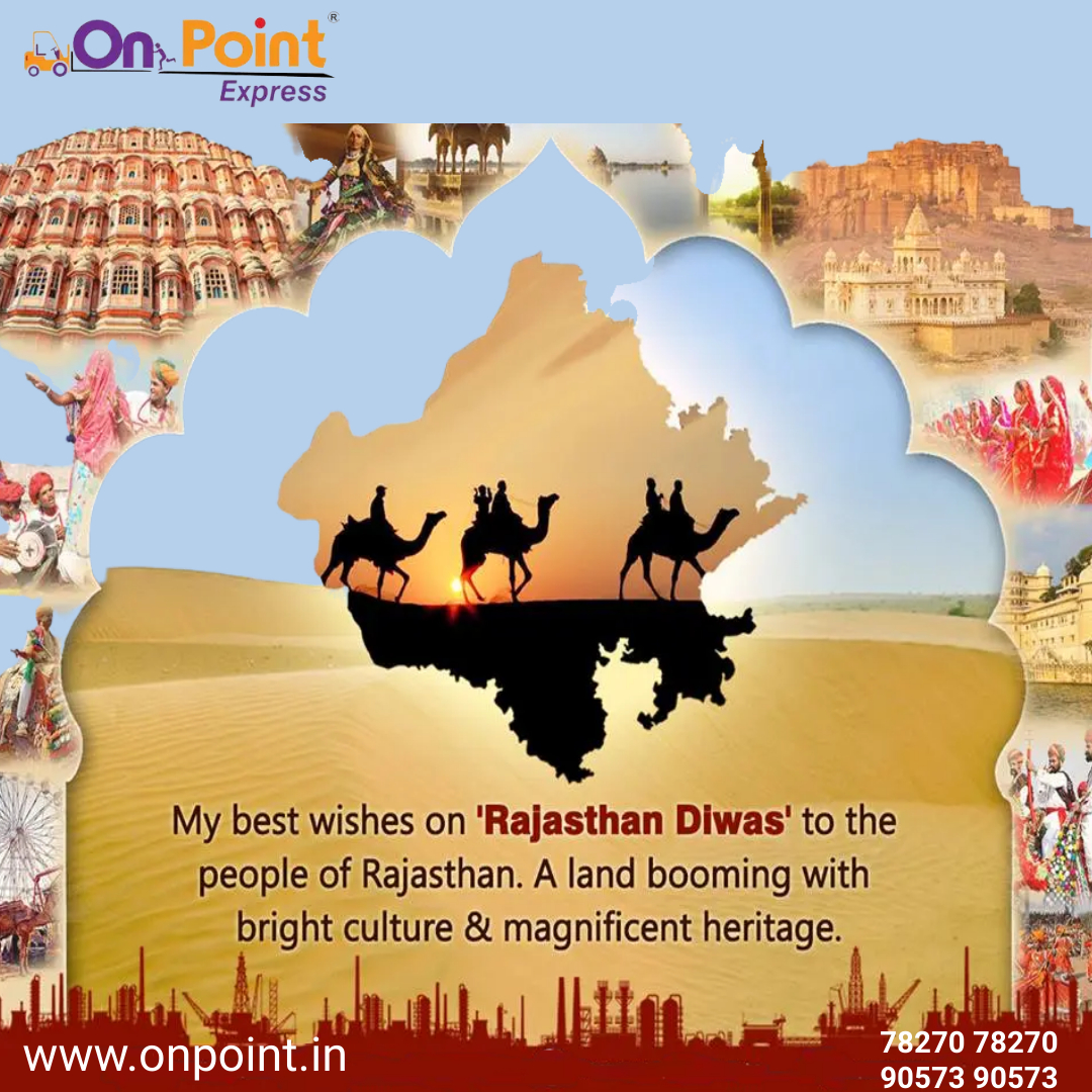 OnPointExpress_'s tweet photo. On behalf of O Point Express, hearty congratulations to all the countrymen on Rajasthan Day, 

#OnPointExpress #rajasthan #jaipur #rajasthani #heritage #india #rajasthantourism #incredibleindia #rajasthanday #rajasthandiaries #rajasthaniculture #jaisalmer #rajputana #ajmer https://t.co/NN1nUGhcUE