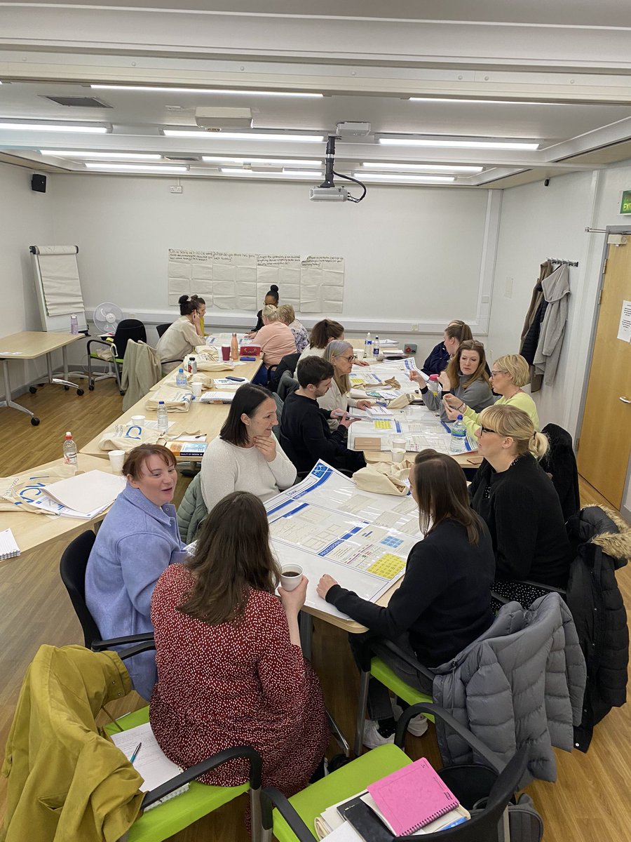 MCA_Lancashire's tweet photo. Our coaches putting theory into practice! Generating an example 5 Ps poster to present back! 🎙️#MCALancs #improvement #coaching #microsystem #assessment #diagnostic #data @LancsHospCITeam https://t.co/wb7oTLYDOY