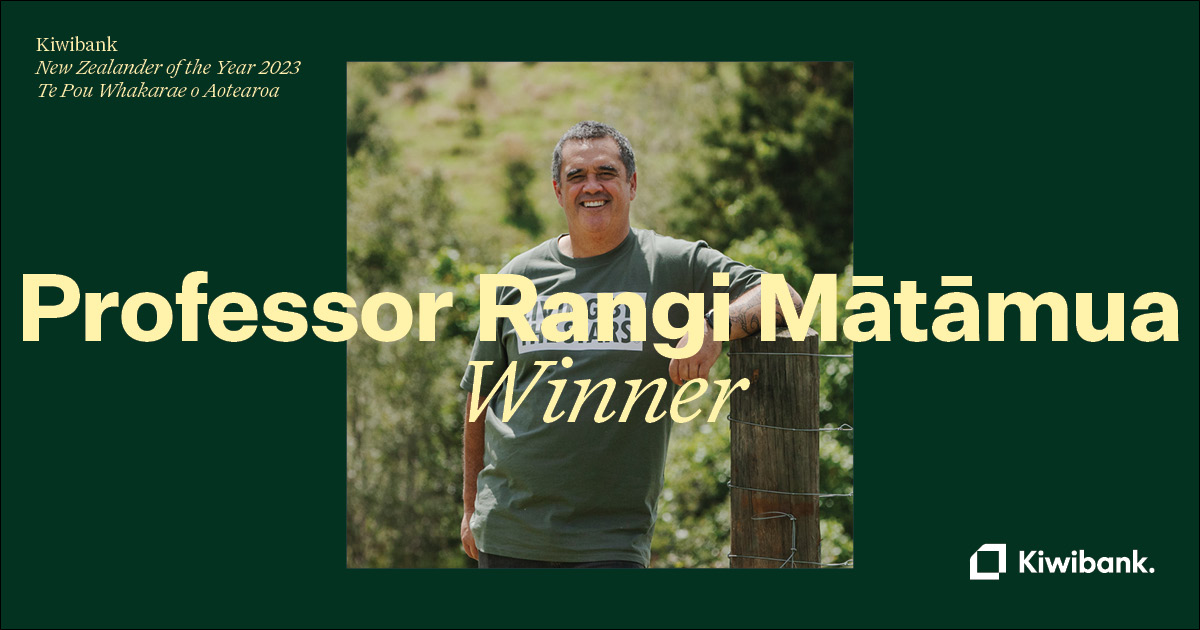 Aotearoa, your 2023 <a href="/KiwibankNZ/">Kiwibank</a> New Zealander of The Year is Professor Rangi Mātāmua! The man behind our newest holiday – Matariki. A man who has dedicated his career to sharing traditional Māori astronomy knowledge. ✨
nzawards.org.nz/awards/new-zea… #NZOTY