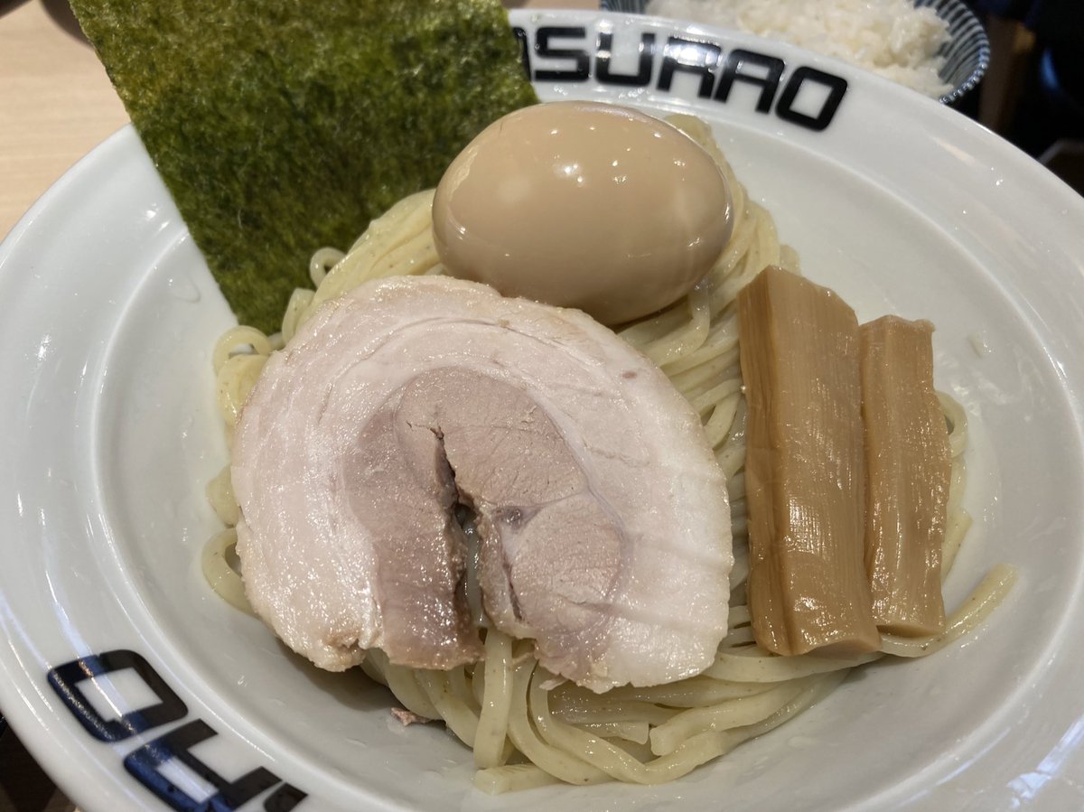 お昼に荻窪の益荒男で海老つけ麺。すごい海老味で大満足の一杯 