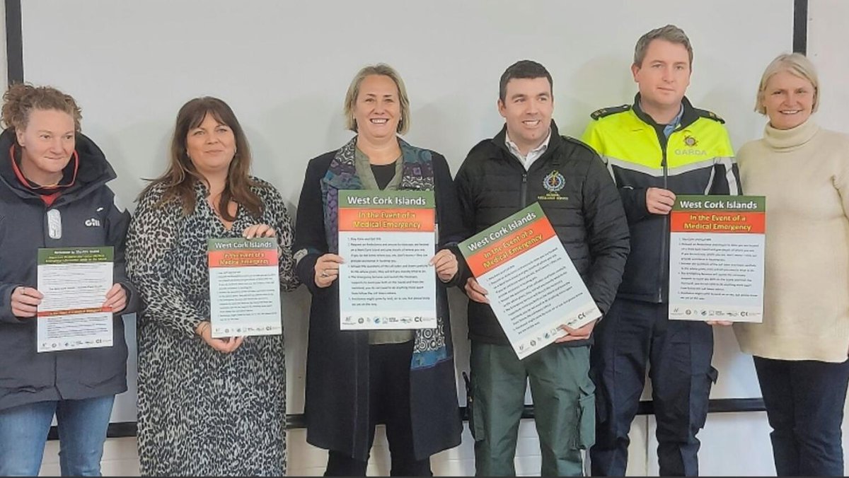 Volunteers in West Cork have become the first in the country to complete a course to provide emergency aid 🦺🆘 to island residents and visitors during medical emergencies. To learn more visit corkindependent.com/2023/03/15/isl….