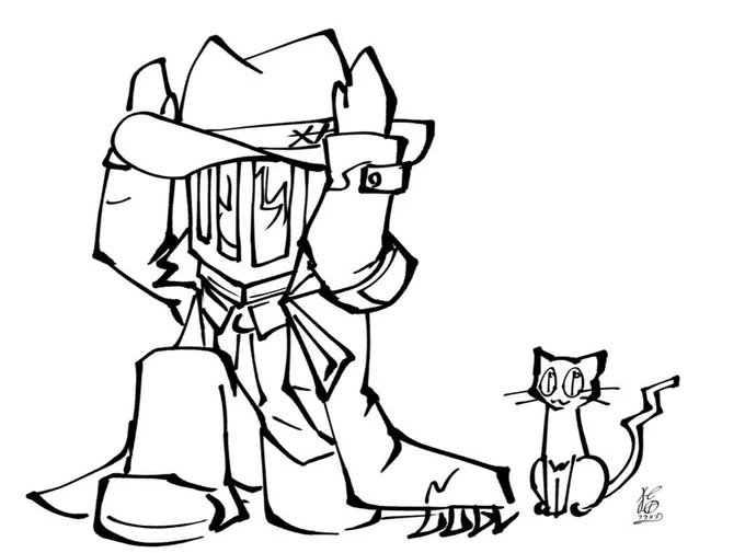 描いた意図が思い出せないイグニスくん 