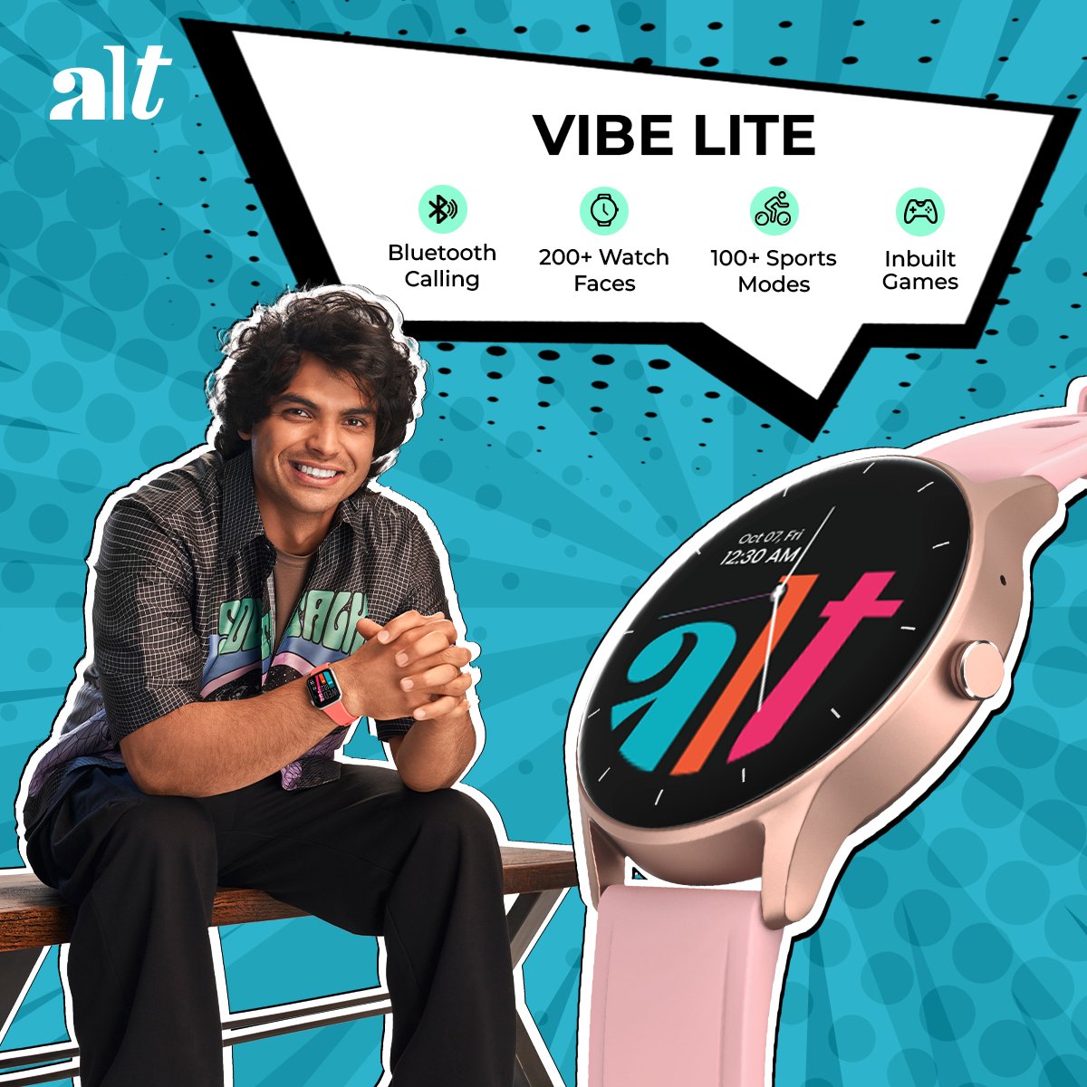 alt_smart_'s tweet photo. Feeling bored and uninspired? Need to spice up your life? Well, guess what? Vibe Lite has got you covered!

Check out the Vibe Lite here at https://t.co/TKGSoizWSC

#WeAreAlt #NeerajChopra #festival https://t.co/N1LwLYU4pp