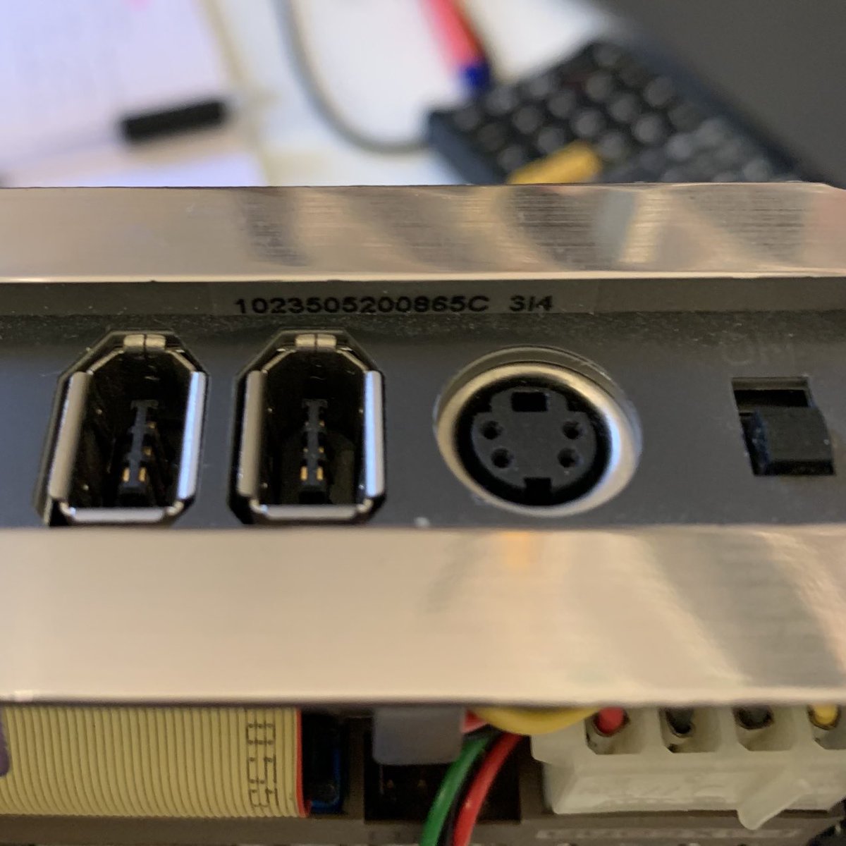 PaterPracticus's tweet image. Amazing support from ⁦⁦@LaCieTech⁩, who are treating my daft idea of reviving my old #firewire #porsche design hard drive seriously. Well beyond the call of duty! Thank you.