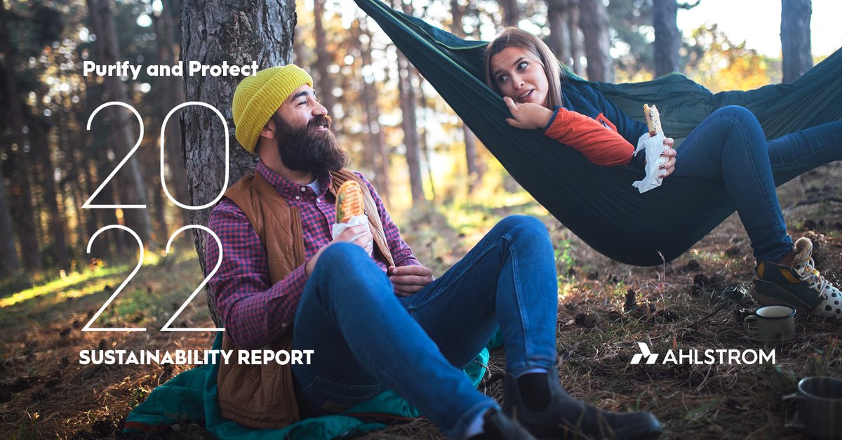 Despite a tricky global environment, we’ve made major strides forward as we work to Purify and Protect. Learn how we’re accelerating toward a more sustainable future in our Sustainability Report 2022! 🌱🙌 

ahlstrom.com/Investors/

#WePurifyandProtect #sustainability