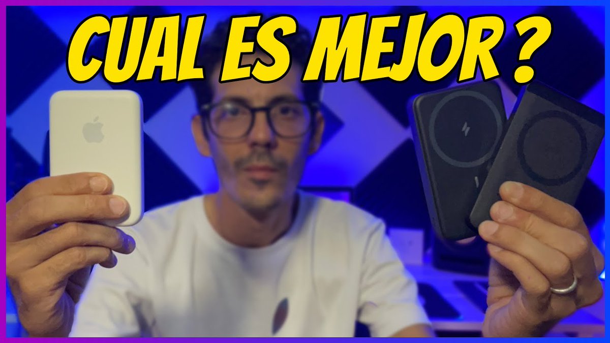 OrlandoCubaGeek's tweet photo. Top 3 baterías portátiles con MagSafe para tu #iPhone – Sí, la batería del iPhone no dura siempre lo que esperamos. Pero si cuentas con el accesorio correcto podrás tener siempre energía. Aquí comparamos tres modelos de bate... https://t.co/da5qjwbOq1 https://t.co/J4gNKsLkG7