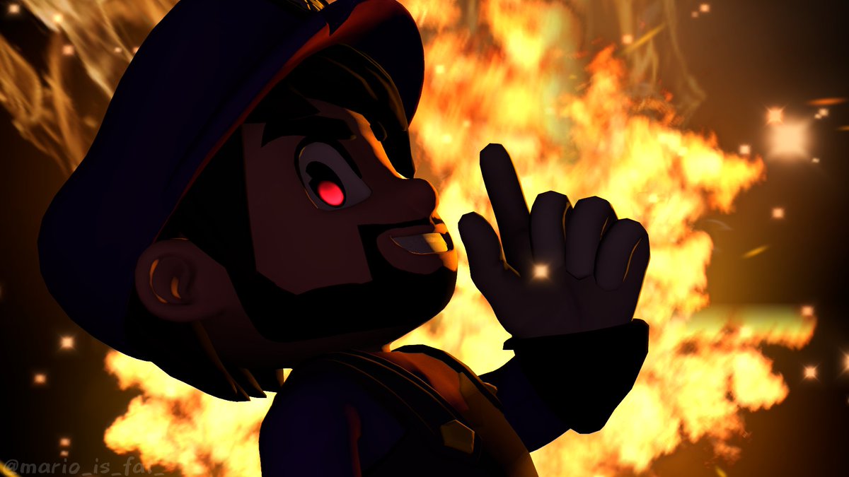 Woaw look at him he is so evil wow there's fire and all... He looks so ga- uh evil eheh
Made by myself on SFM :D

#smg4 #SMG3 #smg4smg3