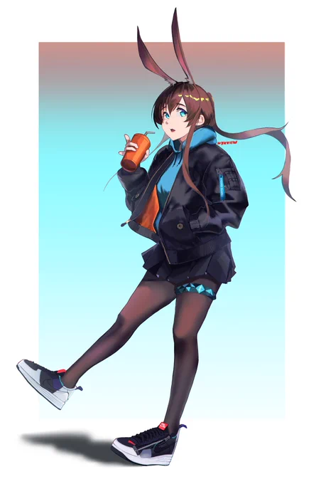 Amiya in Lunar Force ACRNYM 1#Arknights #アークナイツ #明日方舟 