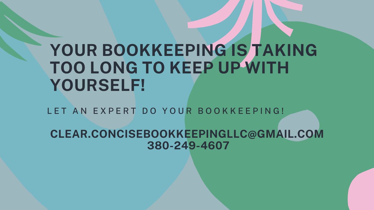 Clear & Conise Bookkeeping LLC tweet media