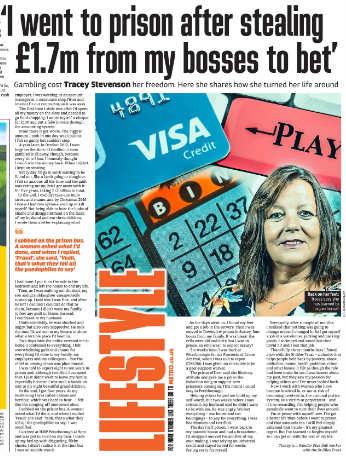 StGilesTrust's tweet photo. "Now I work with women who have become involved in, or are at risk of becoming involved in, the criminal justice system... And its so rewarding." - Tracey Stevenson, Link Worker at St Giles, shares her story for the @MetroUK.

Read in full here: https://t.co/zwUwvQ8AXU https://t.co/ygUu9BnAtI