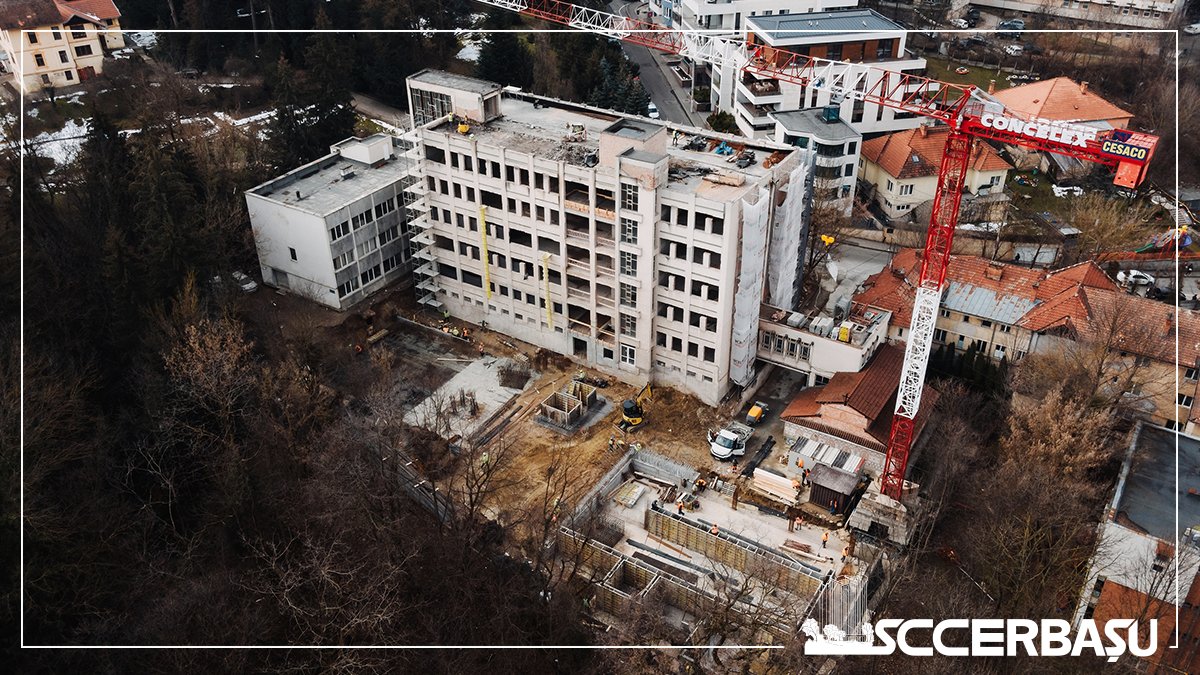 ConstructiiErb's tweet image. Noul ”Centru de Patologie Neurovasculară și Neurochirurgie” din Cluj-Napoca, prinde contur pe zi ce trece.

#ConstructiiErbasu   
#Constructii
#Spital
#ClujNapoca