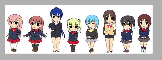 前半はSDキャラ描いたり、後半は次回作のスケベラフ線画を書いたりしてましたです〆('ー`)b
#今月描いた絵を晒そう 