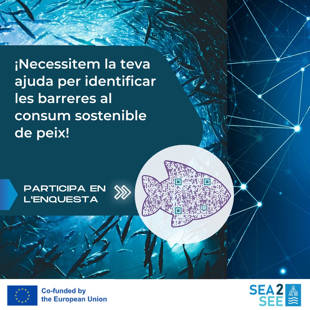 submon_'s tweet image. ✔Amb quina freqüència menges #peix i #marisc?
✔Què valores més quan compres aquests productes?
Respon aquestes i altres preguntes i ajuda’ns a millorar la transparència i visibilitat del sector de peix i marisc #sostenible. La teva opinió compta!

ec.europa.eu/eusurvey/runne…
