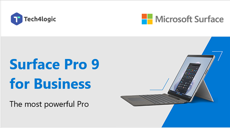 tech4logicindia's tweet photo. Surface Pro 9 helps keep teams connected with optional 5G,1 enables work on their terms with built-in security, and delivers the power they need to succeed.

Inquiry: info@tech4logic.com
Call Now: +91 99205 99105
Web: https://t.co/L6b8erUjne

#surface #surfacepro9 #surfacelaptop https://t.co/unDYsd6iK9