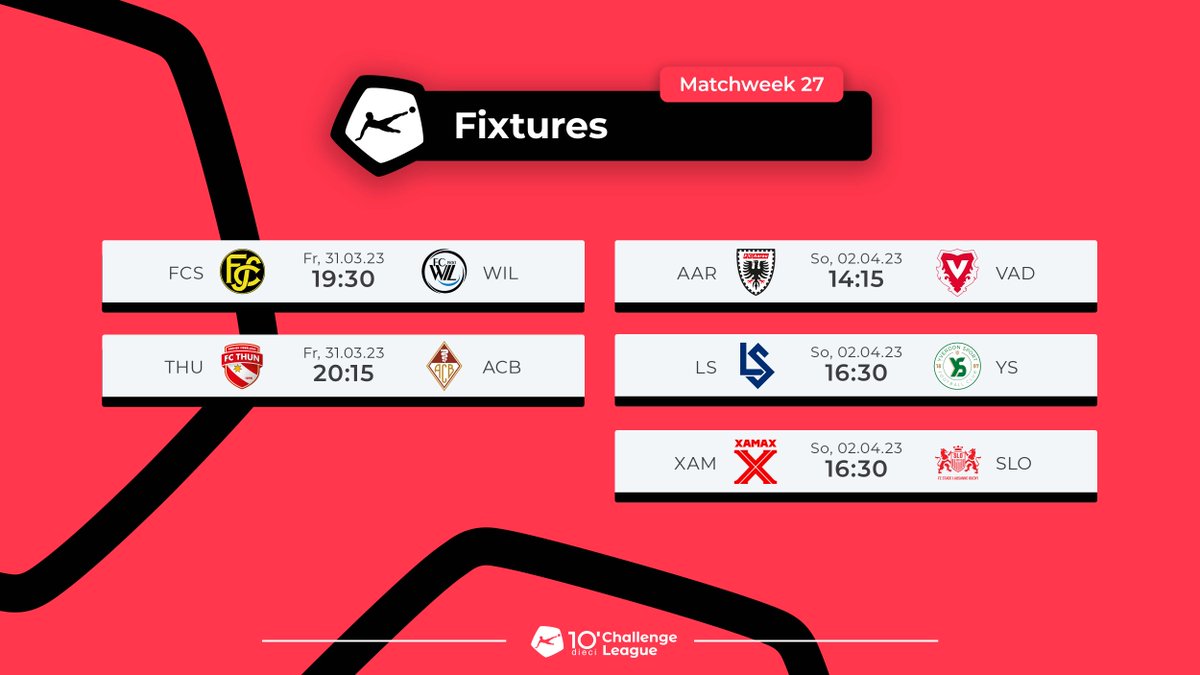 Swiss Football League tweet media