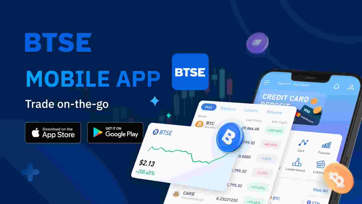 Trade anywhere-wherever you are with #BTSE!

Enjoy a fast, simple, and secure crypto trading platform. ⏩

Trade on the go! 🗻🏖️🛣️

Get your own BTSE App 👇
trade.btse.com/downloadbtse