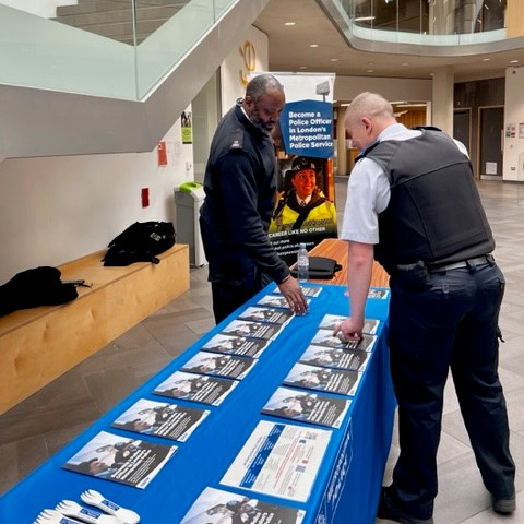 Met Police recruitment event

It was great to see so many of our students at last week’s Met Police recruitment event, where they found out about the variety of roles and diversity of opportunities that policing offers.

Discover Met Police met.police.uk/car/careers/