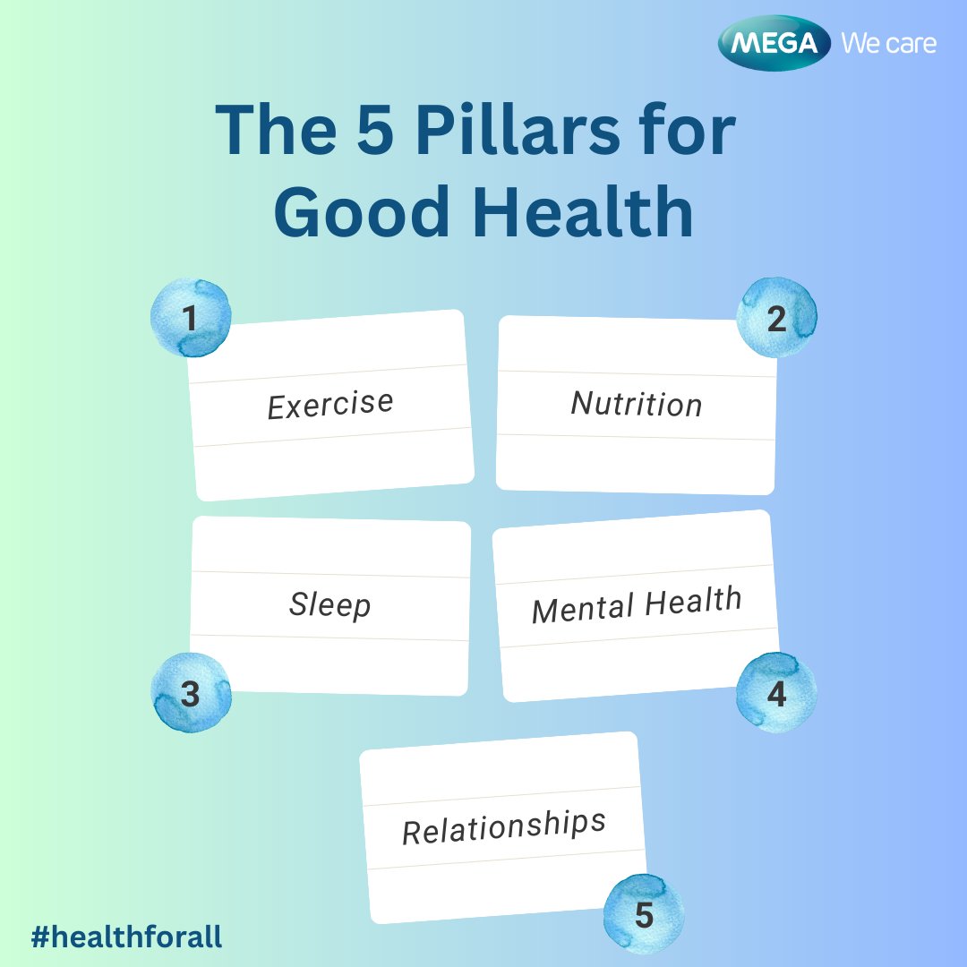 Investing in your health is the 💰 best investment you'll ever make. Join us for the next 🔟 days and discover the keys to a healthier, happier life! 🌿💪🏋️‍♂️🧘‍♀️🥗💆‍♂️🌞❤️ 
.
.
#healthforall #WorldHealthDay #InvestInYourHealth #FourPillarsOfHealth #SelfCare #HealthIsWealth