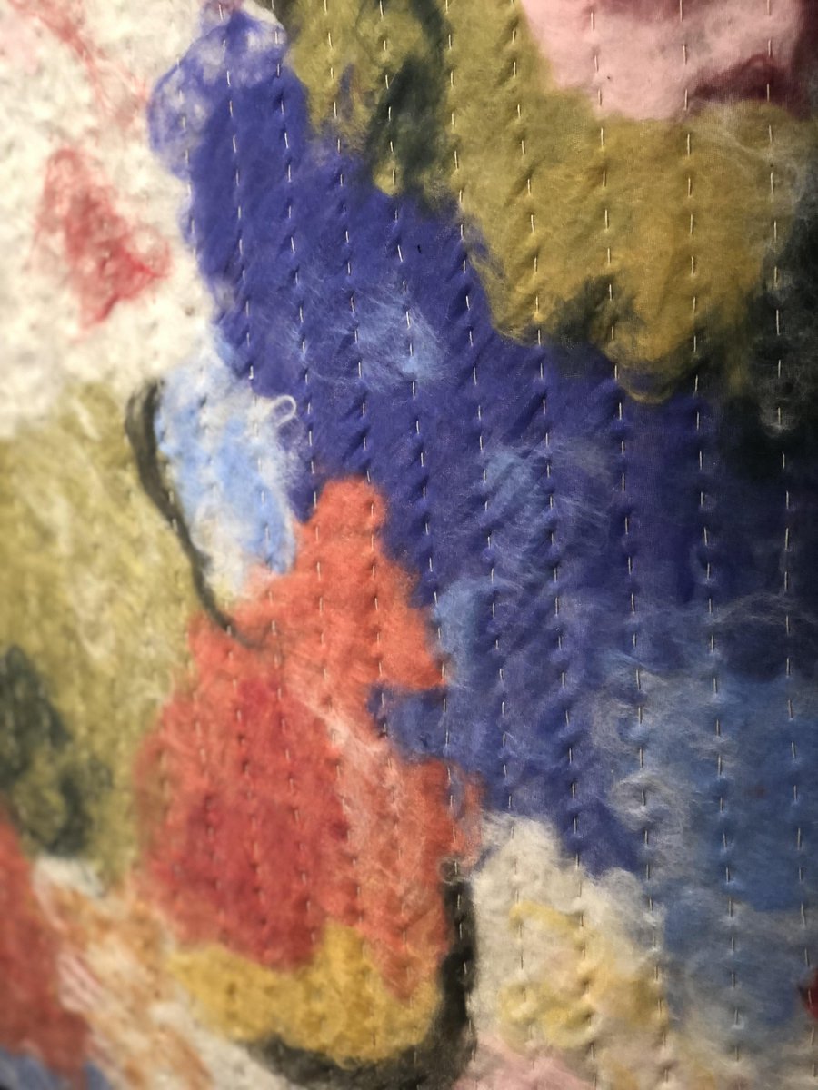 LondonEmbSchool's tweet photo. We visited the Within + Without exhibition at Unit London. We loved all the incredible textures and textile techniques used by all the artists!
Check out the exhibition here: https://t.co/wGlf9cUaLe
#textiles #embroidery #art #londonart #unitlondon https://t.co/kq83f35jt4