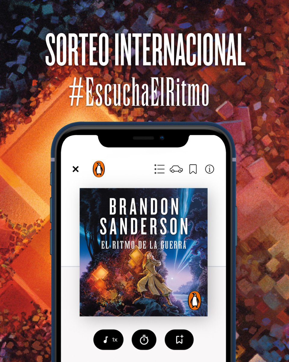 🎁 SORTEO EXPRÉS 24H. 🎁

¿Quieres ganar un audiolibro de «El ritmo de la guerra»? ¡Sorteamos tres! Haz RT y comenta con un amigo usando el #EscuchaElRitmo 
🌍 Internacional
🏆 Anunciamos ganadores mañana a las 13:00 (España)