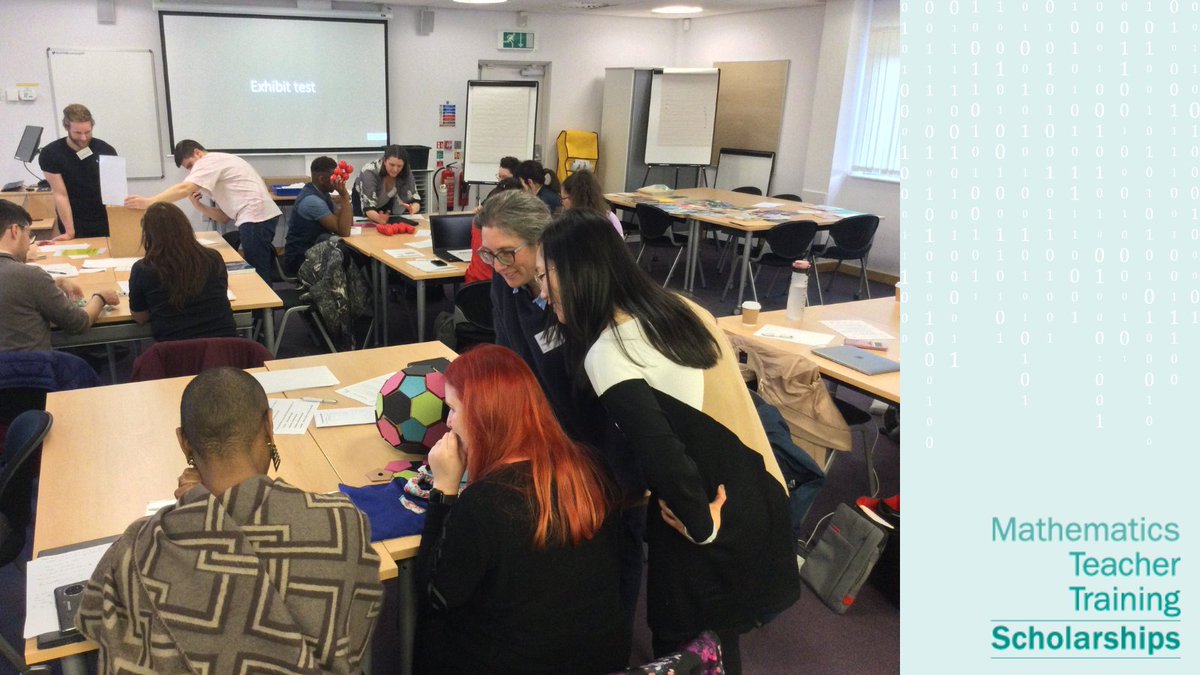 Beamathsteacher's tweet photo. Some photos from our CPD workshop at the National STEM Learning Centre in York with Dr Katie Chicot, Michael Anderson, and Steve Lyon. 😊
@STEMLearning_MA @STEMLearningUK @SteveJLyon @MathsCityLeeds
#MathsScholarsCPD #CPDWorkshop #CPDEvent https://t.co/9AzR5ChkNr