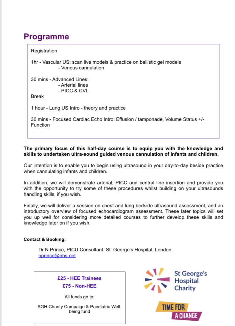 On the road again soon for our 7th Paeds #ultrasound course at @StGeorgesTrust! Sign up details here #POCUS #PedsAnes #PedsICU #MedEd #MedTwitter #echofirst #lungUSS #CranialUSS <a href="/stgeorgesuni/">St George's, University of London (1752-2024)</a> <a href="/londonpaeds/">London Paediatrics</a> <a href="/nickprince/">Nick Prince</a> One in the pipeline for SW too!