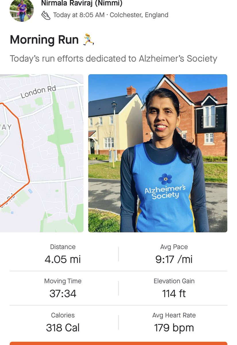 rrnimmi's tweet photo. Getting ready for weekend run 🏃‍♀️ , #BrightonMarathonWeekend , #Alzheimers 
#pinkwave https://t.co/9XHAkPaagq