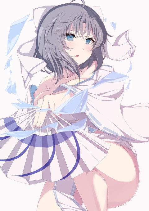 普段と違った感じの雪泉ちゃん描いてみたかったのです

#閃乱カグラ #雪泉 